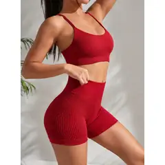 Conjunto feminino de academia